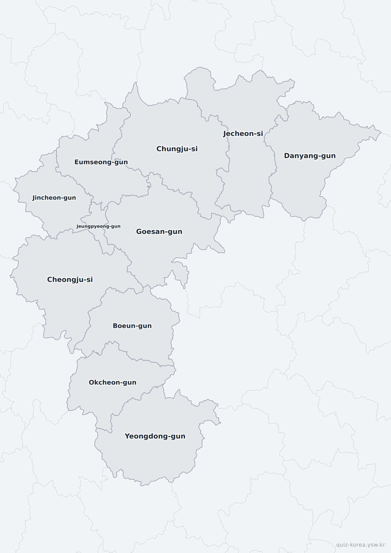Labeled map preview