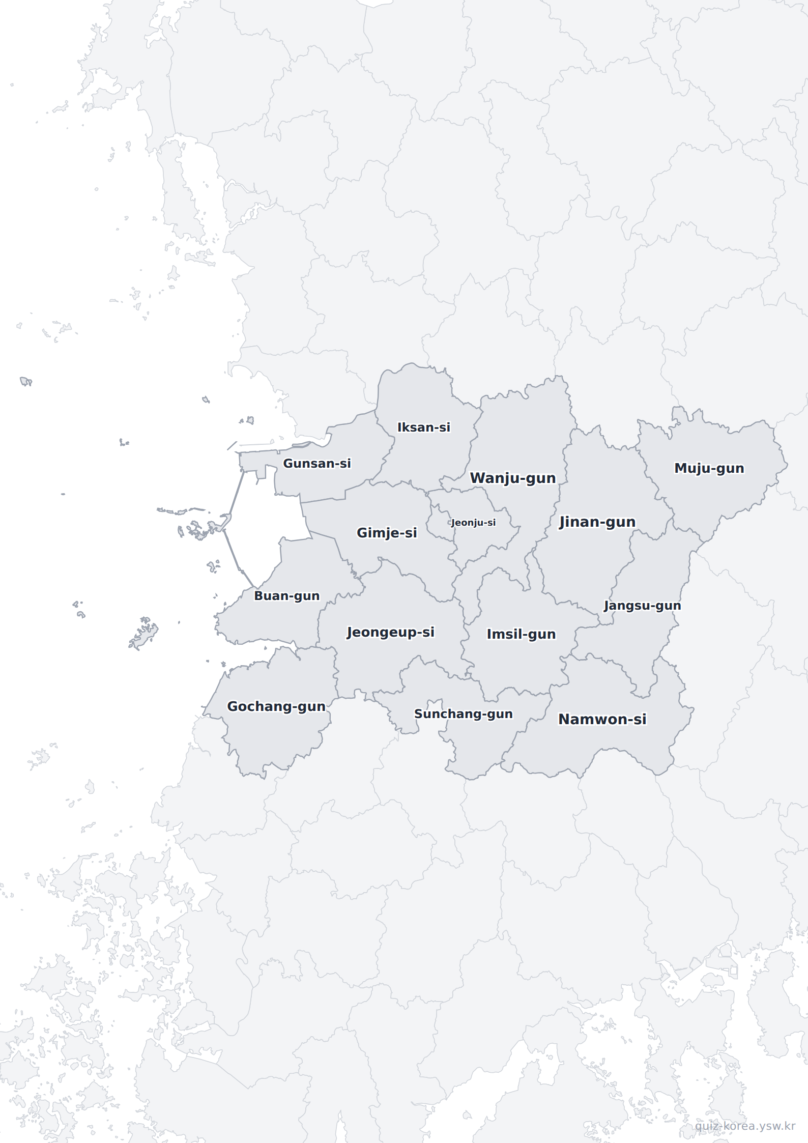 Labeled map preview
