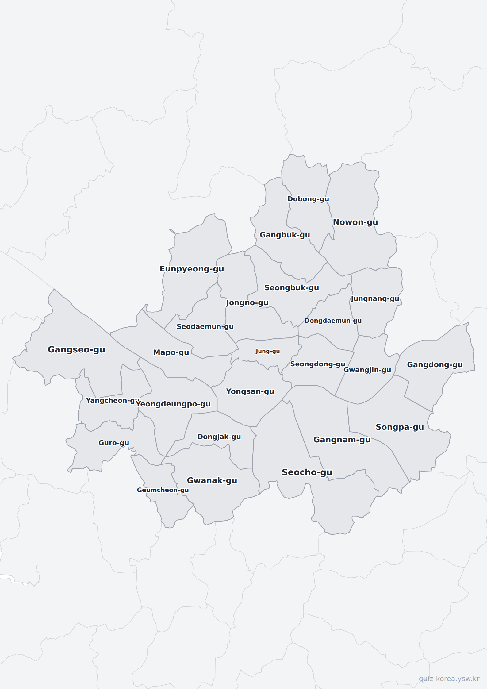 Labeled map preview